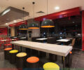 Дизайн интерьера фаст фуд